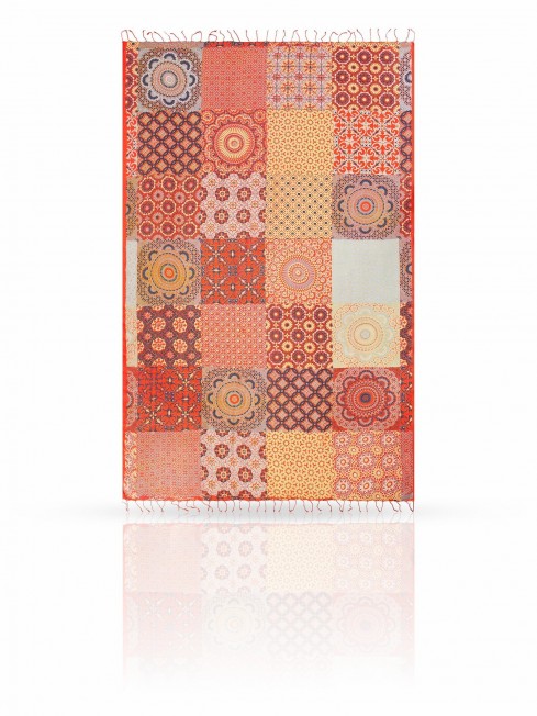 Палантин Женский S30-EURO.TILE/HOT.RED
